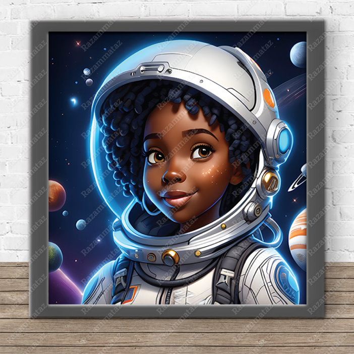 Black Girl Astronaut C